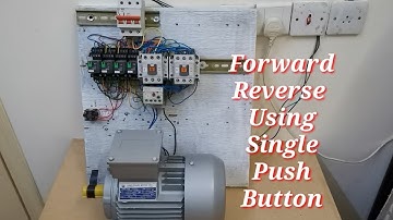 Forward Reverse Using Single Push Button (Tagalog)