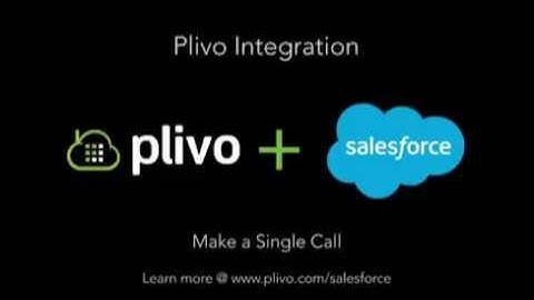 Plivo Salesforce Integration - Make a Single Call