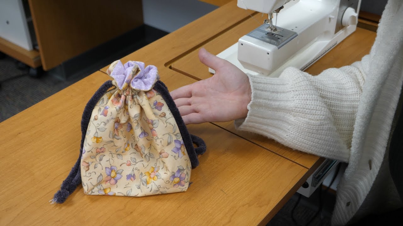How to Make a Drawstring Bag YouTube