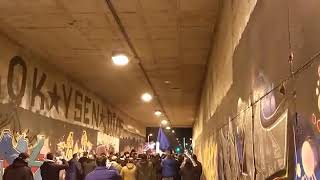 Corteo Leganés vs getafe afición del Leganés