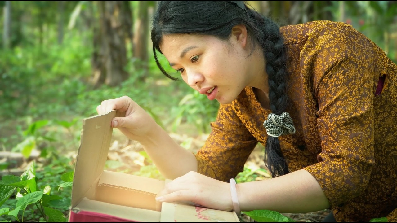 Молодая женщина увидела выброшенную коробку… То, что она нашла внутри, потрясло ее.