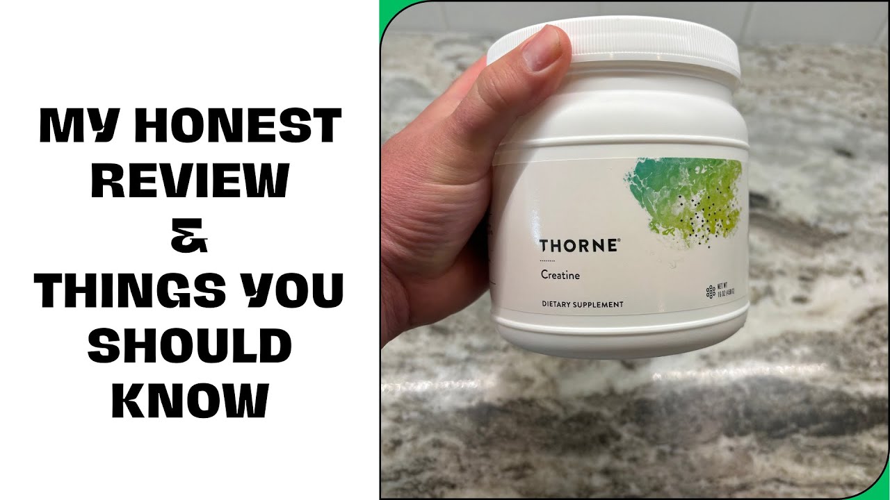 Thorne Creatine Monohydrate Supplement Review | What You Should Know