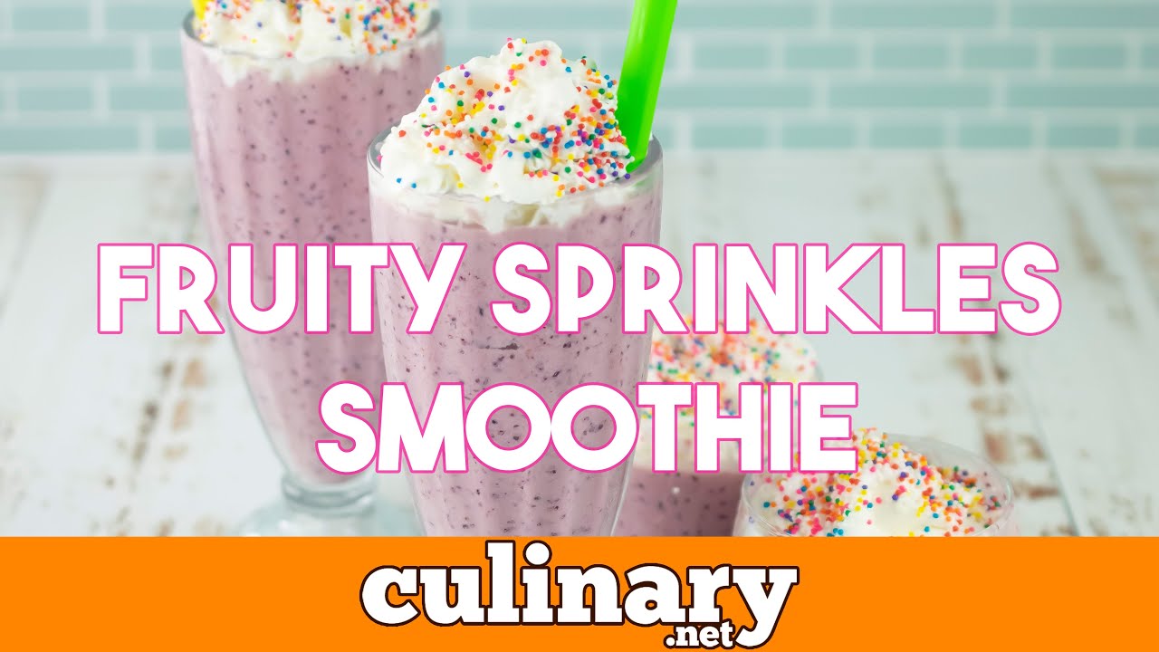 Fruity Sprinkles Smoothie