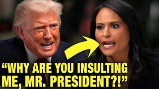 Reporter FACT CHECKS Trump… He ENDS INTERVIEW in Response!