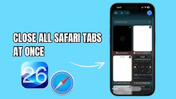 How to Close All Tabs at Once on Safari (iPhone & iOS 26 Guide)