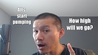 Alts Coins Start pumping. How high will we go. Did Pancake swap just run  scan prize pool?