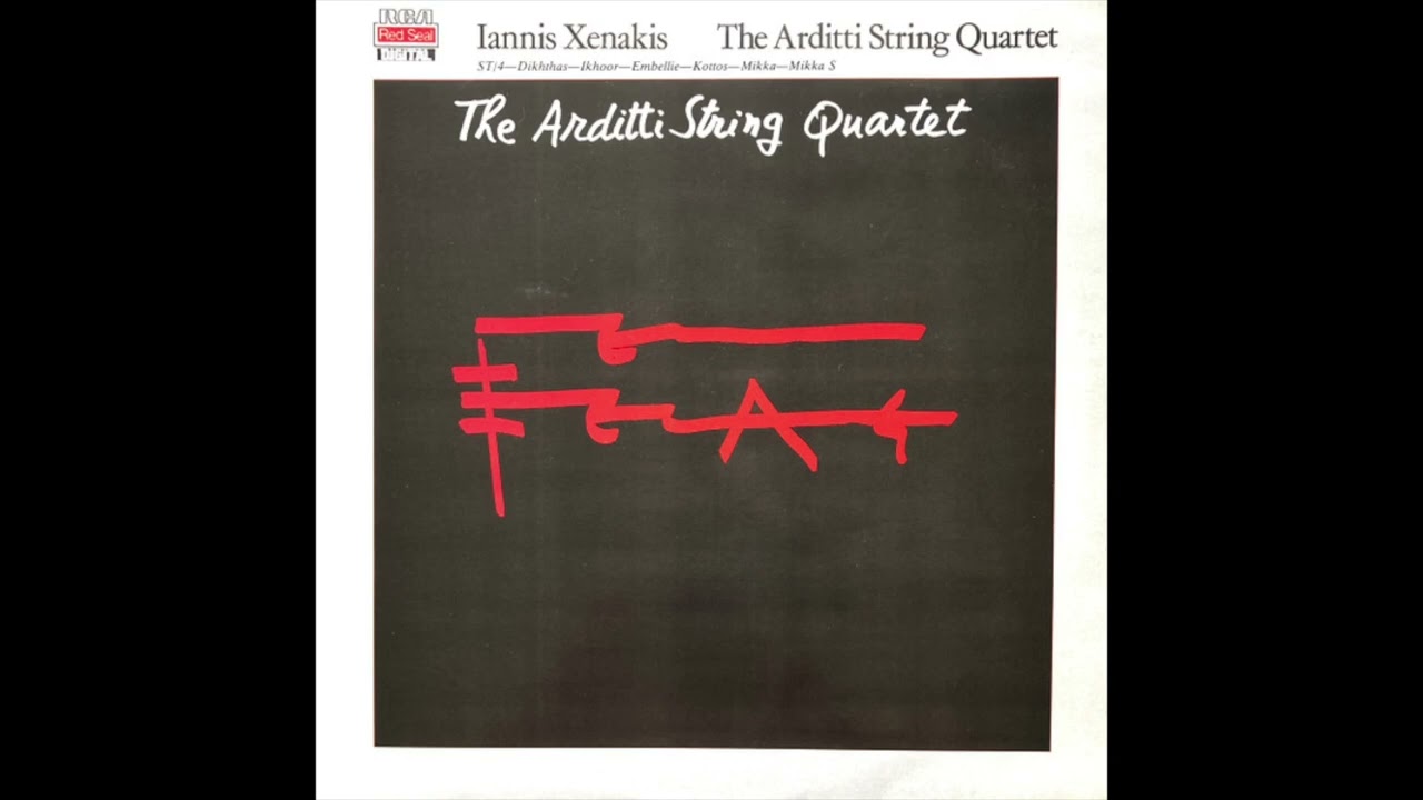 Iannis Xenakis, The Arditti String Quartet