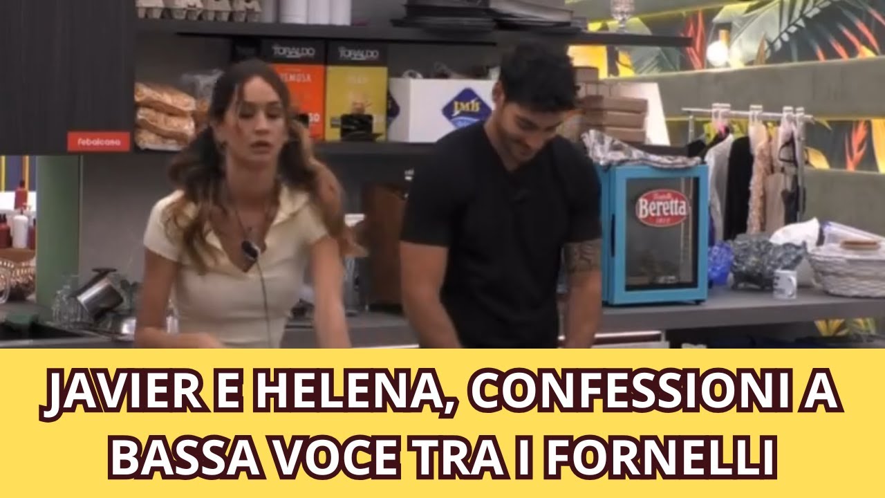 JAVIER E HELENA, CONFESSIONI A BASSA VOCE TRA I FORNELLI