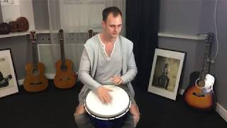 Георгий Родионов, преподаватель курса «Африканские барабаны», джембе-импровизация