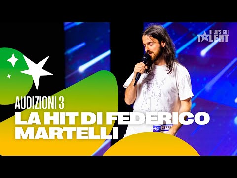BELLO BELLO 👨🏻‍💼 la hit di Federico Martelli a Italia&#039;s Got Talent