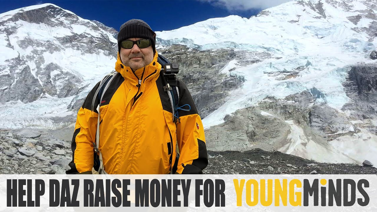 Help Daz Hike To Everest Basecamp For YoungMinds