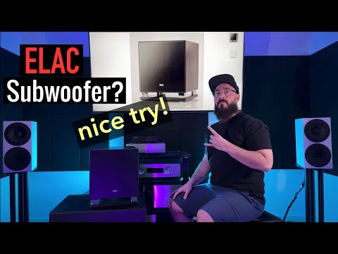 Elac Sub 2030 Review. I guess they make subwoofers too...