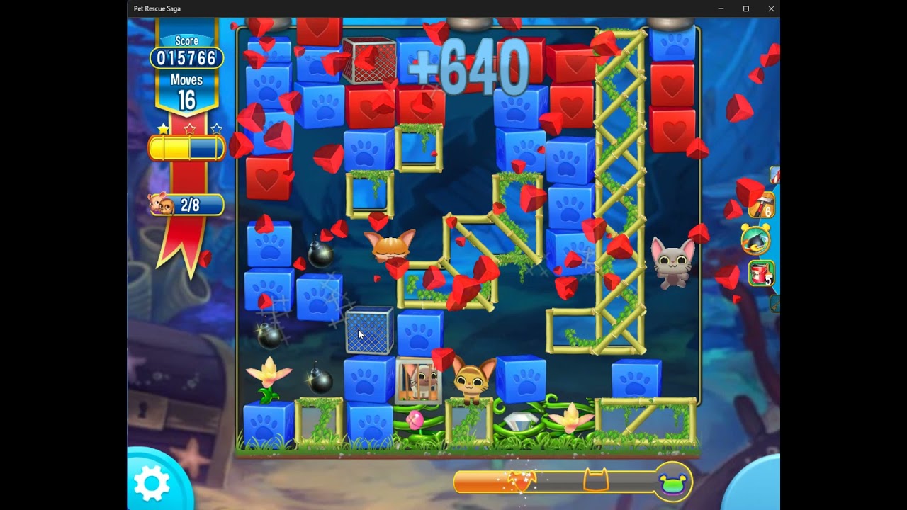 Pet Rescue Saga level 3982 no boosters