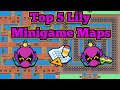 Top 5 lily minigames in map maker