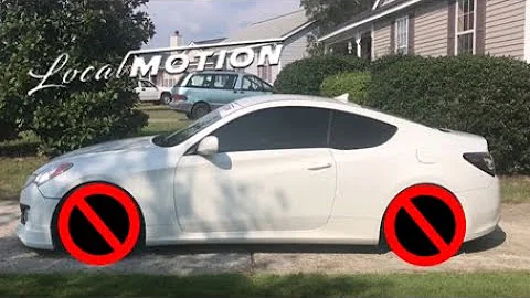 The Genesis Coupe Gets Wheels | Hella Flush Fitment