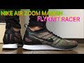 NIKE AIR ZOOM MARIAH FLYKNIT RACER "Rainbow / Multicolor" review & on feet!!