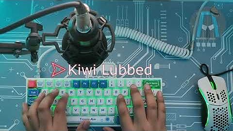 Kiwi Switch(C³EQUALZ) Sound Test (Stock vs. Lubed)