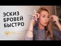 СИММЕТРИЧНЫЕ БРОВИ   "ФИШКИ"