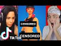 reacting to banned fortnite tik toks... (wtf)