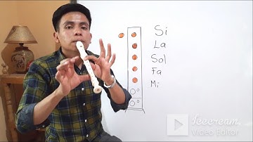 Notas naturales en flauta dulce