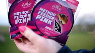 Zsinór Carp Expert Method Feeder Pink 0.20Mm 200M 5,5Kg videó