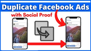 How to Duplicate a Facebook Ad with Social Proof [Hindi]