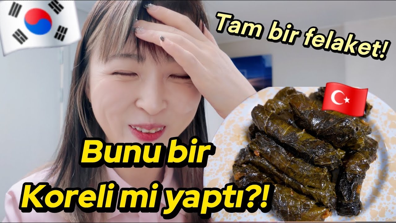 Korean Made ‘Yaprak Sarma’ 🇹🇷 — Success or Fail?! [TR, EN] - YouTube