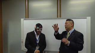 プロレスラーグレートサスケ【元岩手県議員】さんとコラボ