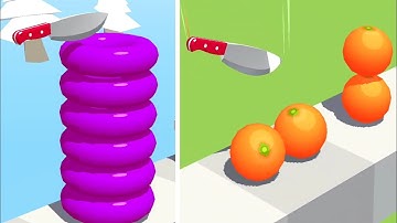 Slice It All Game! Satisfying and Relaxing ASMR Slicing Video