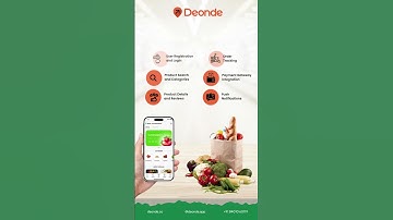 How to Create a Grocery Delivery App | Features to Boost Your Grocery store Business | Deonde