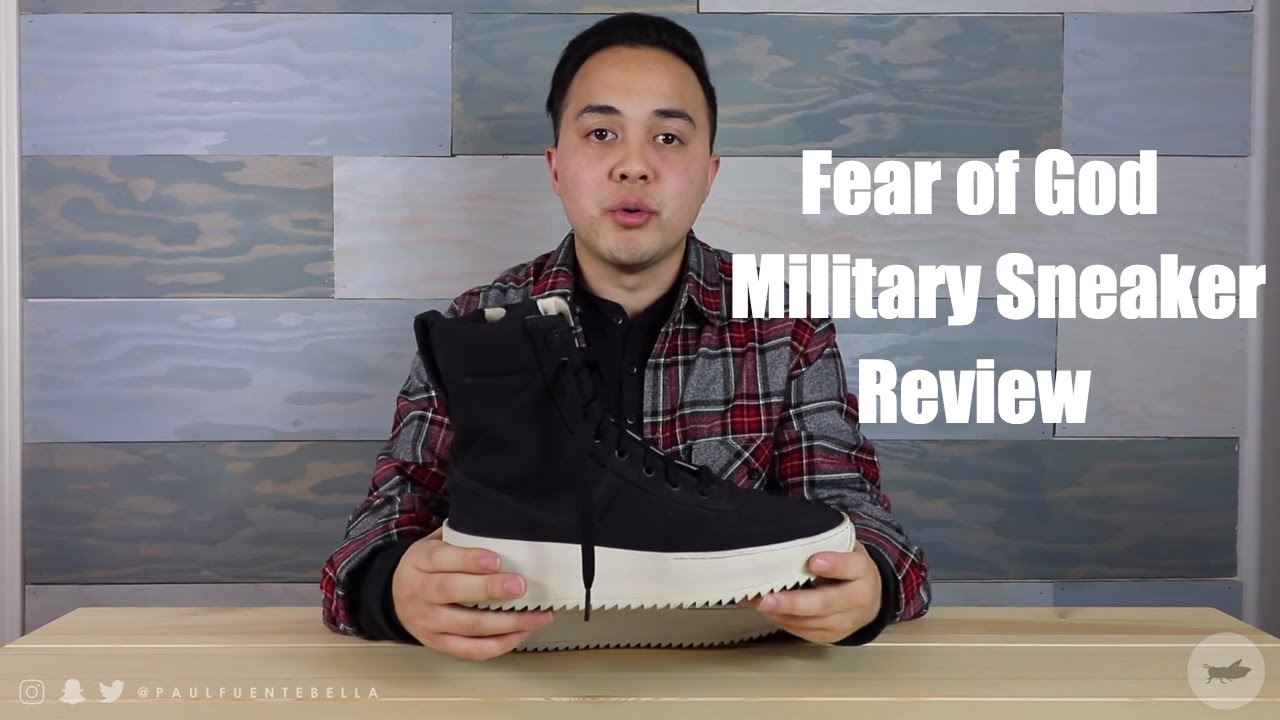 Review: Fear of God Military Sneaker by Jerry Lorenzo - YouTube