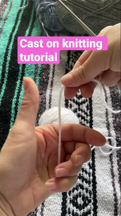 How to knit in the round on double-pointed needles for beginners (step by  step) 