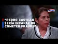 🔴🔵Beatriz Mejía califica de honesto a Pedro Castillo: “Sería incapaz de cometer fraude”