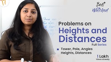 Aptitude Made Easy - Heights And Distances Full series, Learn maths #withme #StayHome