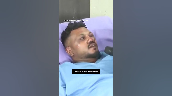Sole survivor of Air India crash speaks out