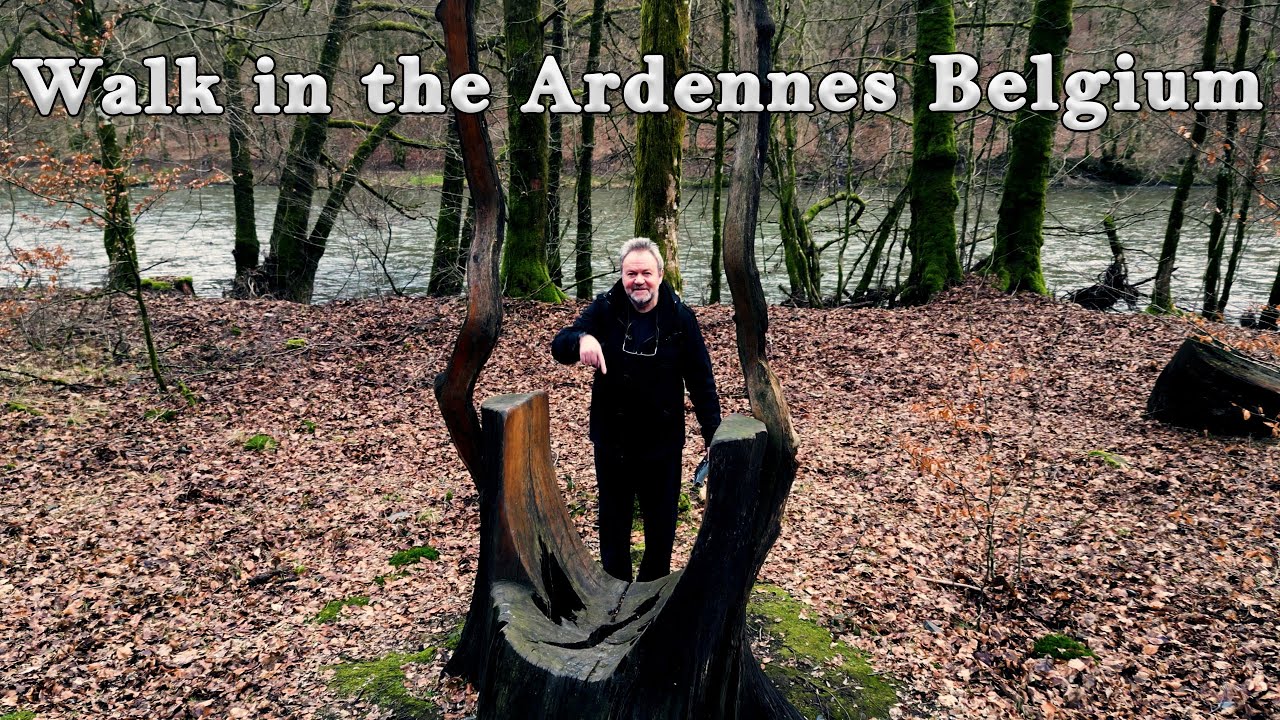 Cloudy day walk in the Ardennes. Belgium |4K| Outdoor Travel