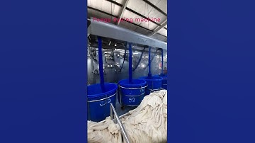 Fongs dyeing machine, Knit fabric unloading from machine, #machine