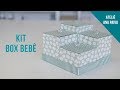 Kit Box Bebê - Cartonagem - Ateliê Ana Paiva