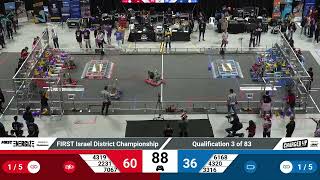 Qualification 3 - 2023 FIRST Israel District Championship