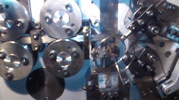 Compression spring coiling machine, (1.0-3.0mm wire diameter)