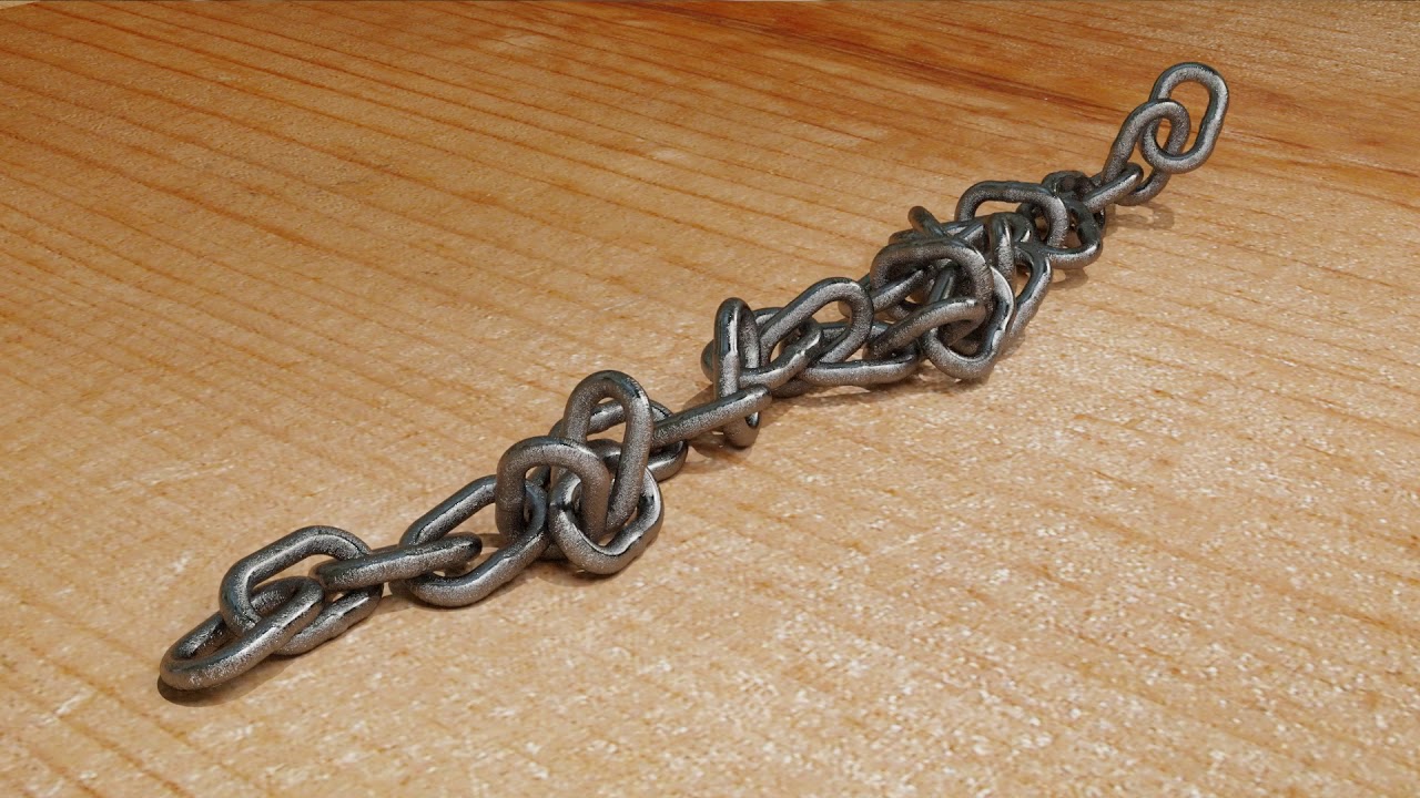 Blender - Realistic chain simulation