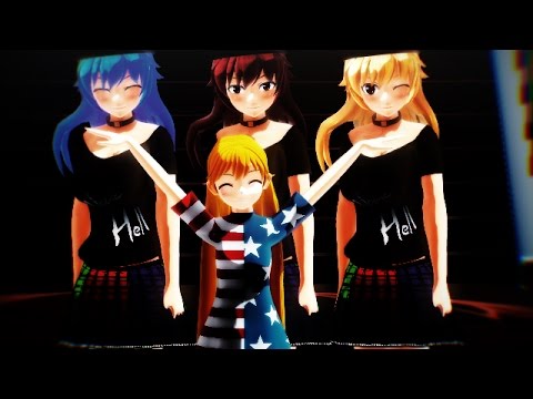 【東方MMD】三神ヘカーティア・クラウンピースでBad ∞ End ∞ Night