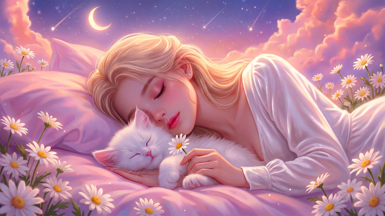 Расслабляющая музыка для сна • Музыка для успокоения ума, высвобождения мелатонина, прекращения чрез