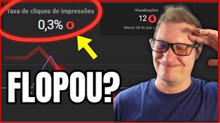 SEU VÍDEO NÃO FLOPOU… MAS O YOUTUBE DECIDIU ISSO