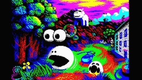 ZX Spectrum: "Alternate intro to the game Operation R. R." Art / Picture (2022)