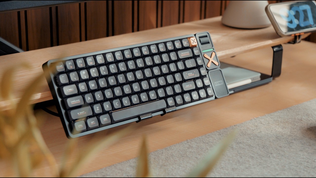 Bàn phím cơ IQUNIX Magi75 Pro Shadow Black