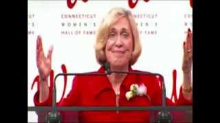 Barbara Hackman Franklin Accepts Induction into Connecticut Women's Hall of Fame