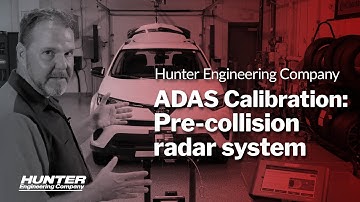 ADAS calibrations: Pre-collision radar system on the Toyota RAV4