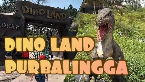 DINO LAND PURBALINGGA wisata DLas Lembah Asri