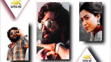 Srivalli❤Full Screen Whatsapp Status | Puspa Full Screen Status | Allu Arjun Pushpa 4k Status